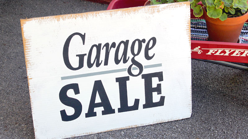New Page for Yard and Garage Sale Permits